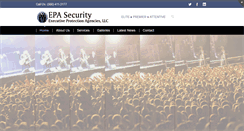 Desktop Screenshot of epasecurity.com