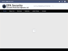 Tablet Screenshot of epasecurity.com